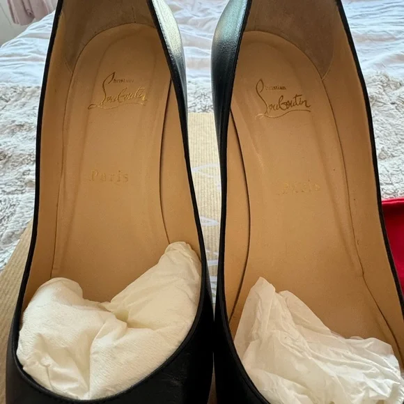 Christian Louboutin Piou Piou 85 size 39.5 black